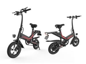 Quality 350W Collapsible Electric Bike , Folding Electric Bicycle 7.5AH Lithium Battery wholesale