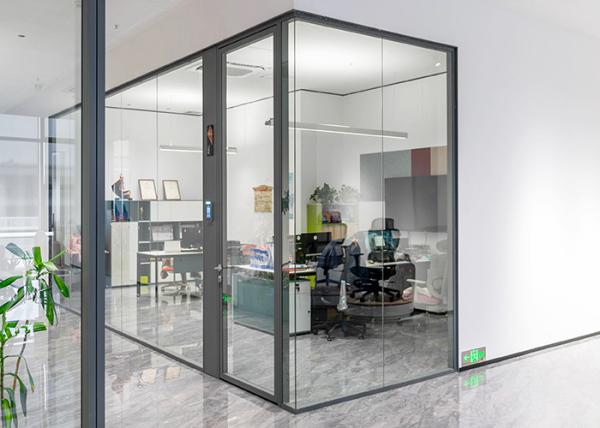 Affordable and Elegant 25mm/40mm/60mm Very narrow Office Glass Partition Walls