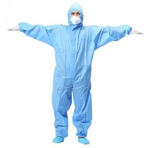 Quality Signo Group 40Gsm Disposable Protective Coveralls Chemical Suit With Hood wholesale