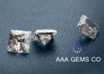 White Princess Square Loose Moissanite 4mm Forever Brilliance Grade