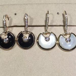 Quality C Amulette errings 18k gold white gold yellow gold rose gold diamond earring Jewelry factory in Shenzhen, China wholesale