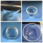 Single Crystal Al2O3 Sapphire Domes Impact UV Resistance Sapphire Hemisphere