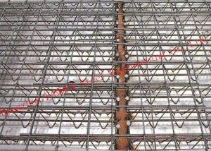 Quality Galvanized 11.8m Metal Floor Decking HRB500E Reinforced Steel Bar Truss , 0.5mm Concrete Floor Decking wholesale