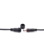 Waterproof DC Cable Connectors 2 Pin 2A Current Rating RoHS Certified