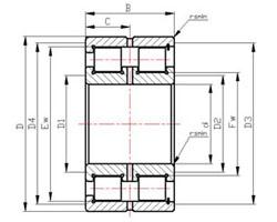 Quality SL series roller bearings SL1850 Series Cylindrical Roller Bearings SL185010 wholesale