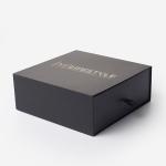 157gsm C2S Paper Hot Stamping Box UV Custom Logo Gold Foil Rigid Sliding 128gsm