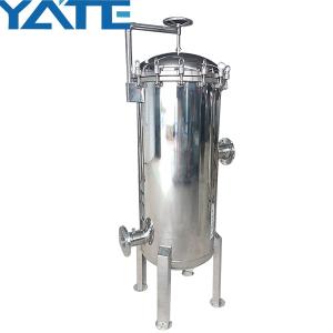 Quality High Flow Industry 304 Stainless Steel Bag Cartridge Filter Housing For Ink Paint Coating wholesale