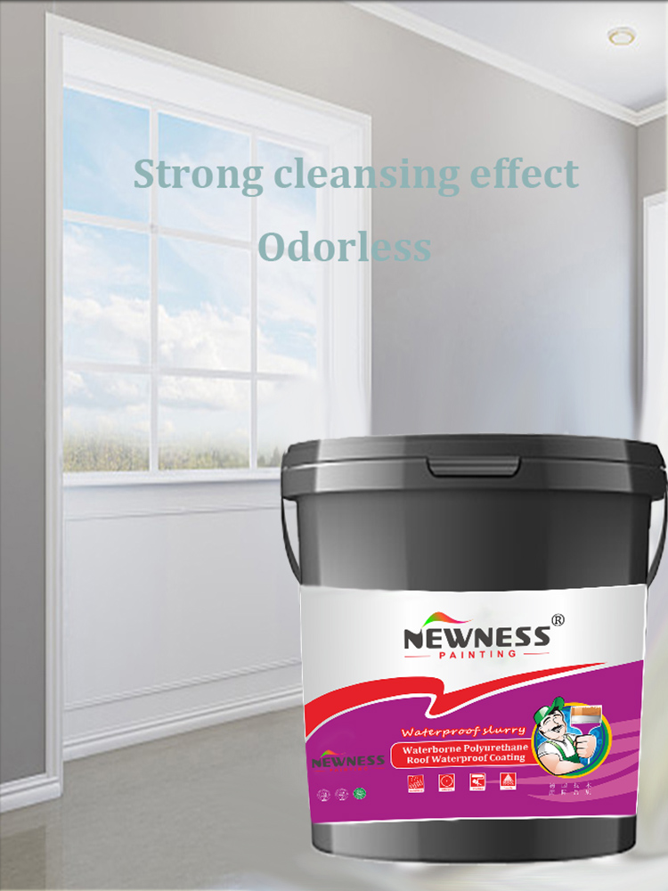 Cement-based Polyurethane Liquid Rubber Waterproof Coating for Roof Membrane 20KG/Bucket