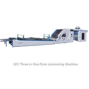 Quality SFC2200 Flute Lamination Machine 5 Plys Corrugated Flute Laminating Machine For Corrugated Box wholesale