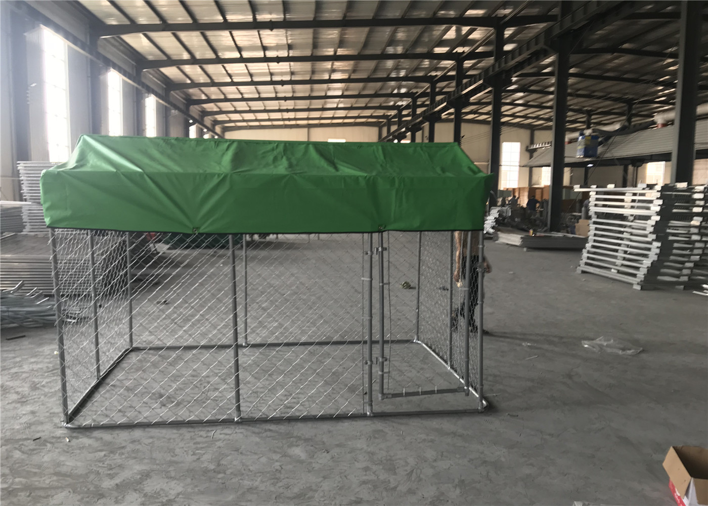 Chain Link Dog Fence /Dog Kennel DIY powder coated hot dipped galvanized mesh 50mmx50mm x 2.70mm