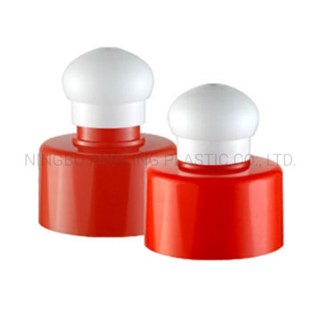 28mm 24mm Plastic Screw Push Pull Cap in Colors