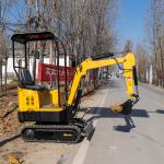 1.8 T Width 990mm Mini Tractor Excavator Agricultural Mini Excavator