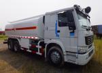 6x4 12000L Gasline Diesel Mobile Refueling Truck / Refuel Oil Tanker Truck