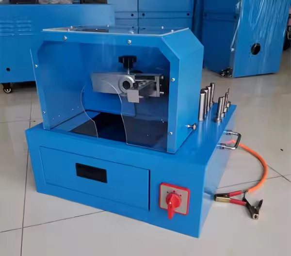 12v Voltage Blue Color Car Lading 35kg Hose Skiving Machine 2 Inch Motor Power 0.4kw for Benefit/Hose Peeling Machine