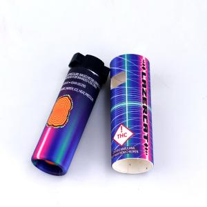 Quality Dustproof Embossing Cardboard Tubes Packaging , Multifunctional Kraft Tubes Packaging wholesale