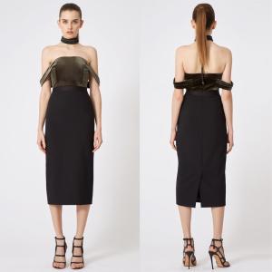 Quality Lancai wholesale off shoulder midi dress wholesale