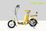 250W Lightweight Pedal Assist Electric Bike 16" Two Wheels 48V Lithium Battery
