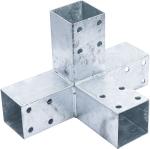 Nature Pressure Treated Wood Pergola Kit Brackets with Carbon Steel Mount