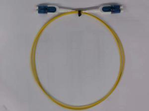 Quality Duplex Fiber Optic Patch Cord LC LC SM G657A1 with Uniboot round cable wholesale