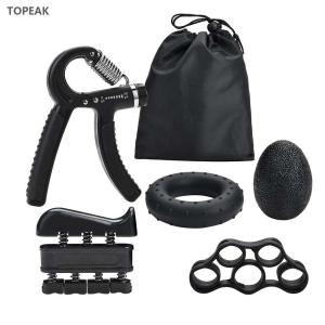 Quality 100lb Hand Exerciser Grip Strengthener For Arthritis Climbing Finger Strength Trainer Black wholesale