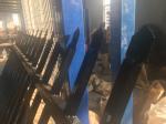 Customized Black Zinc Steel Metal Garrison Fence Panels Maintenance Free
