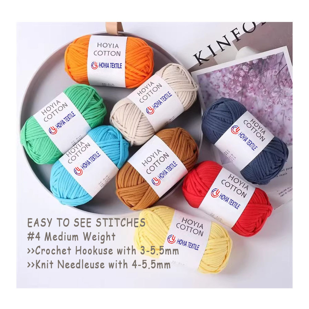 1/1NM 70% Cotton 30% Nylon Cotton Nylon Yarn Colorful Hand Made Crochet Knitting Yarn For Beginners