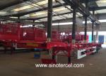 40FT Skeletal Semi Trailer 7T 40 Foot Semi Trailer SINOTERCEL
