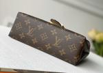 Women'S Black Handhold Luxury Bucket Bag With Lock Catch