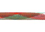 Colorful PET Braided Sleeving 3 Weave High Densely Anti - Mouse Biting