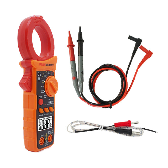 Auto Range 1000A AC Current Measurement Digital AC Clamp Meters With NCV and Ture RMS