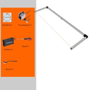 Quality 1370mm CE Hot Wire Bow Foam Cutter 300mm 110V-240V wholesale