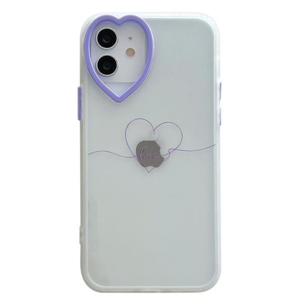 PC Shockproof Phone Cases Heart Camera Protection Finger Print Free Dirt