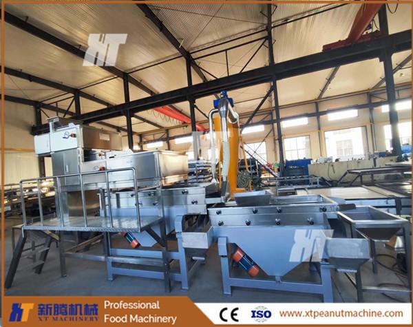 Industrial Peanut Cutting Machine SUS304 Peanut Crusher Machine With Three
