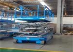 Industrial Pallet Truck Single Man Scissor Lift , Self Propelled Scissor Lift