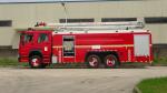 HOWO Diesel Water Tower Fire Truck 6x4 Manual Transmission Type