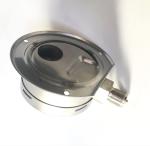PTFE Protected Stainless Steel Pressure Gauge 316L Chamber Steel Diaphragm