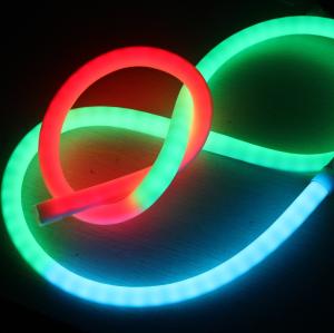 China Waterproof IP67 SMD5050 silicone digital RGB neon 12v ws2811 Pixel Chasing LED Neon flex on sale