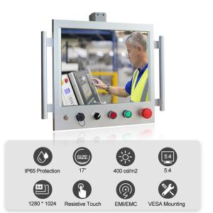 Quality OEM Fanless Industrial HMI Panel PC Stainless Steel Cantilever wholesale