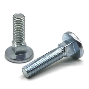 Quality White Zinc Plated 5/16 Inch Flat Head Carriage Bolt SAE J429 Grade 5 wholesale