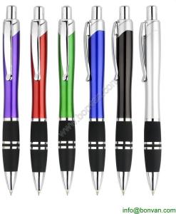Quality plastic ball pen,click mechanism promotional pen for gift use, beautiful looking wholesale