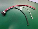 Flexible EV 6MM² 330mm Black Red Silica Gel White Glass Fiber Casing Insulation