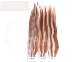 Quality Malaysian Straight Tape In Double Drawn Human Hair Extensions 14 Inch For Black Women wholesale