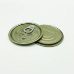 EOE Food Grade Tin Can Lids Plain Gold Color Round Shaped TFS Material