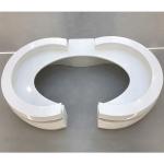 OEM Round Airport Reception Desk Solid Surface Reception Counter