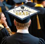 Printable Sublimation Graduation Cap Blanks For DIY Printing Sublimation