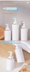Shampoo Pump Bottle, Luxury Silver Cosmetic Packaging Face Cream Serum Essence