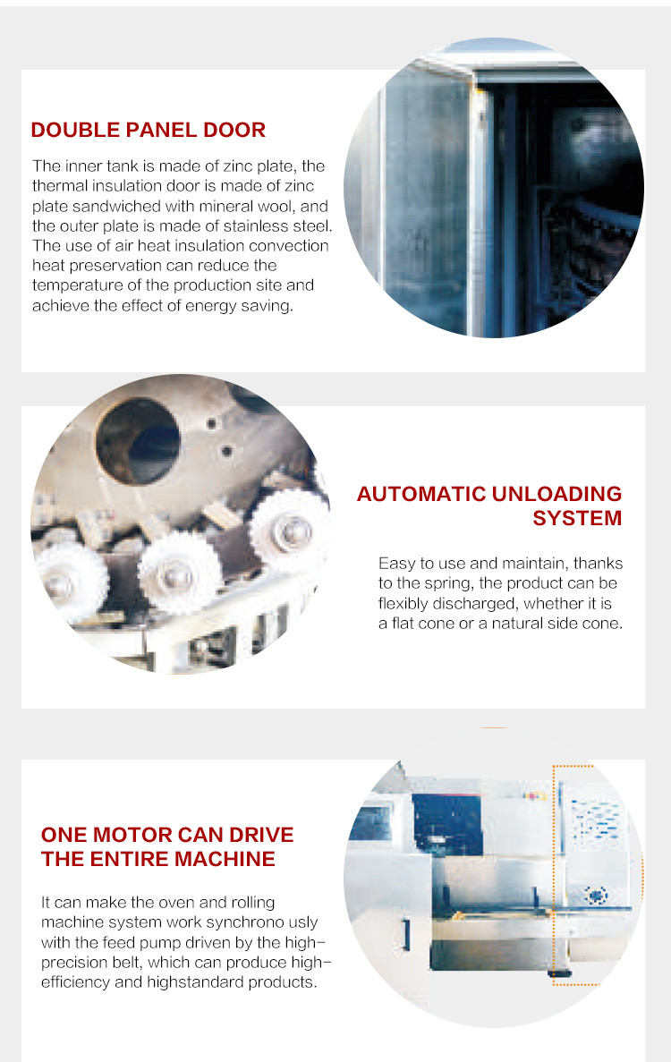 Automatic Snack Making Machines Stainless Steel 39 Bake Templates