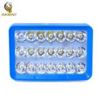 Blue Casing Plastic White Yellow Flash Universal Motorbike Headlight