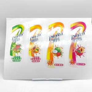 Quality CMYK Cosmetic Sticker Design Rectangular PVC Pantone Cosmetics White Label wholesale