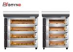Stainless Steel Commercial Bakery Kitchen Equipment 4 Deck Oven